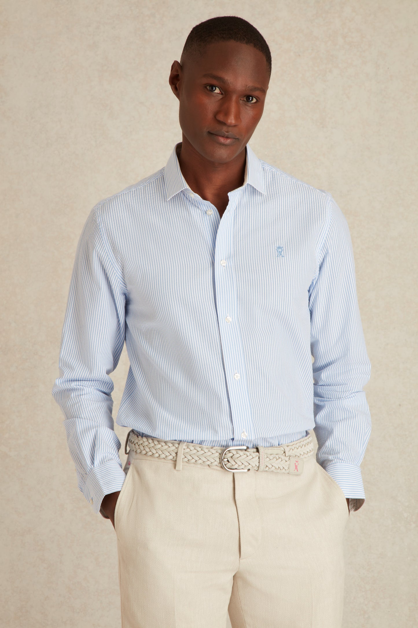 Chemise Regular Texturée