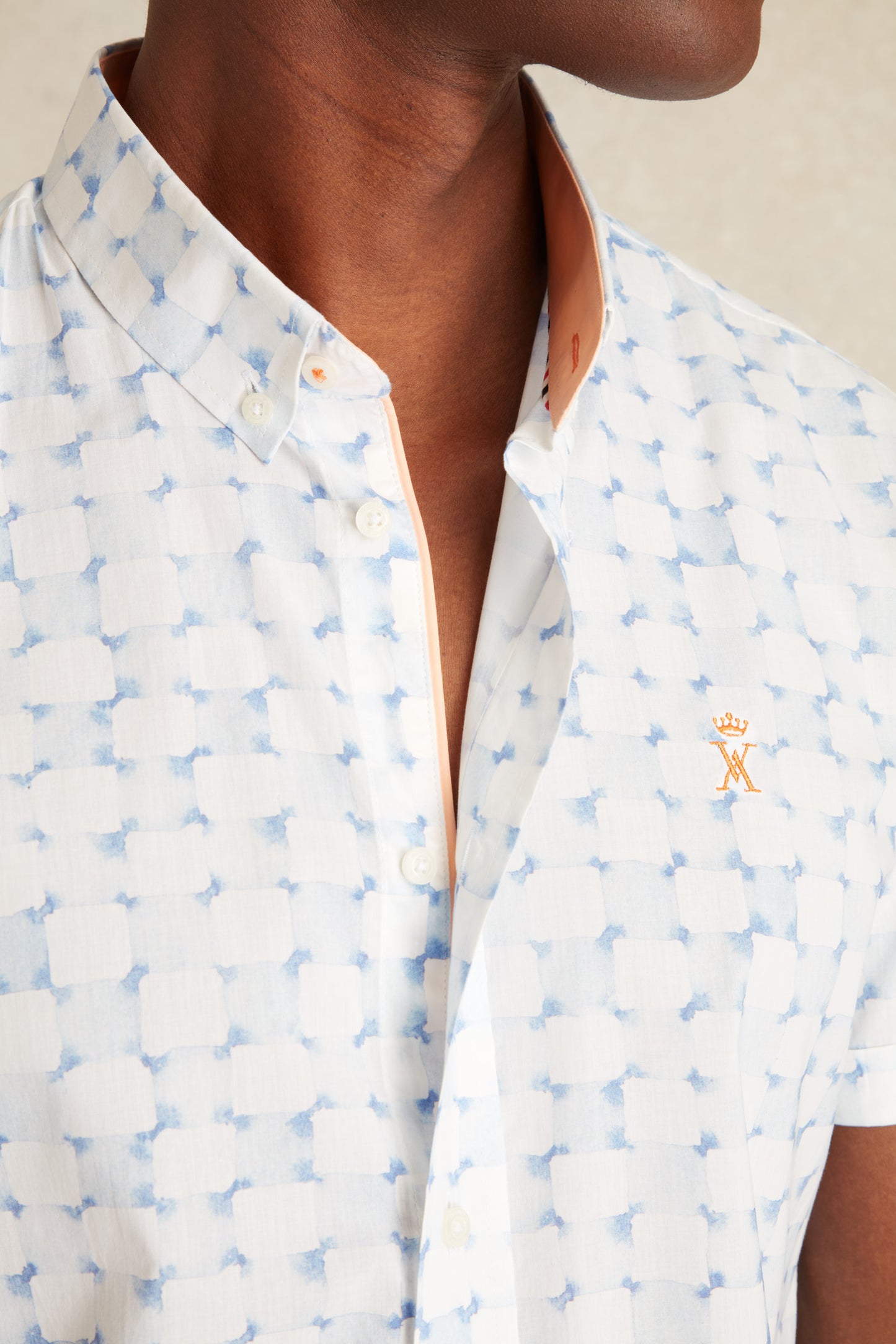 Chemise à Motif Mosaique