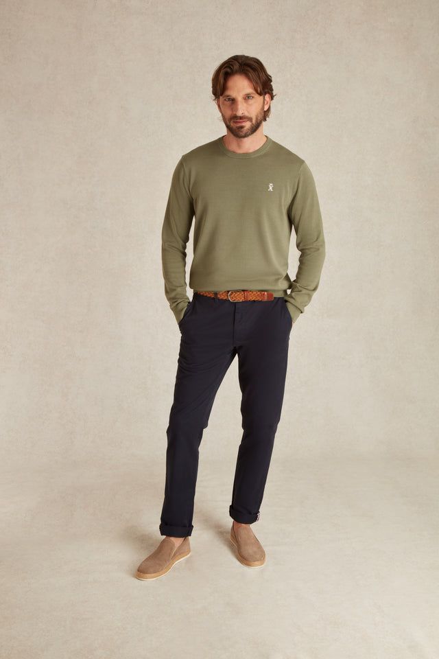 Pull Col Rond Uni - Image principale