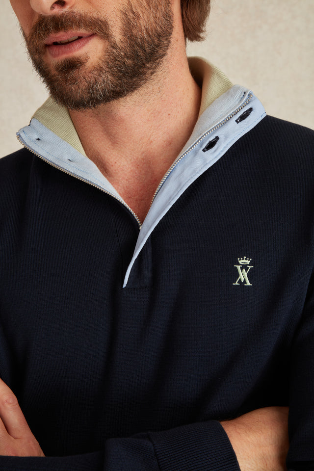 Pull Demi Zippé - Image principale