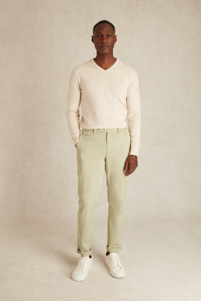 Pantalon Chino Uni - Image principale