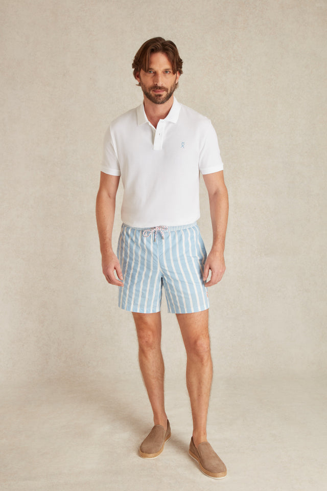 Short de Bain à Rayures - Image principale