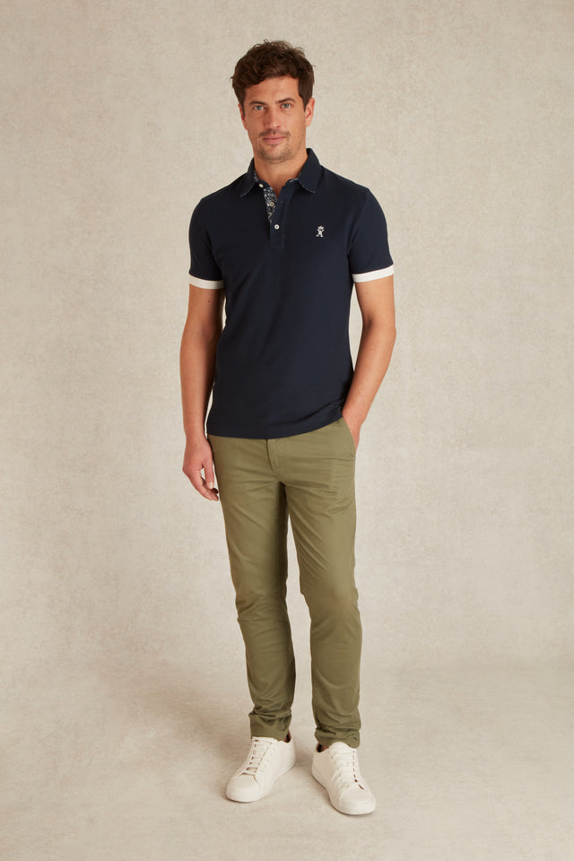 Polo à Détails Imprimé - Image principale