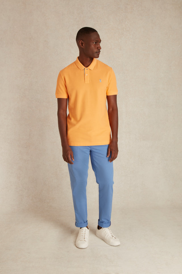 Polo à Détails Bicolore - Image principale