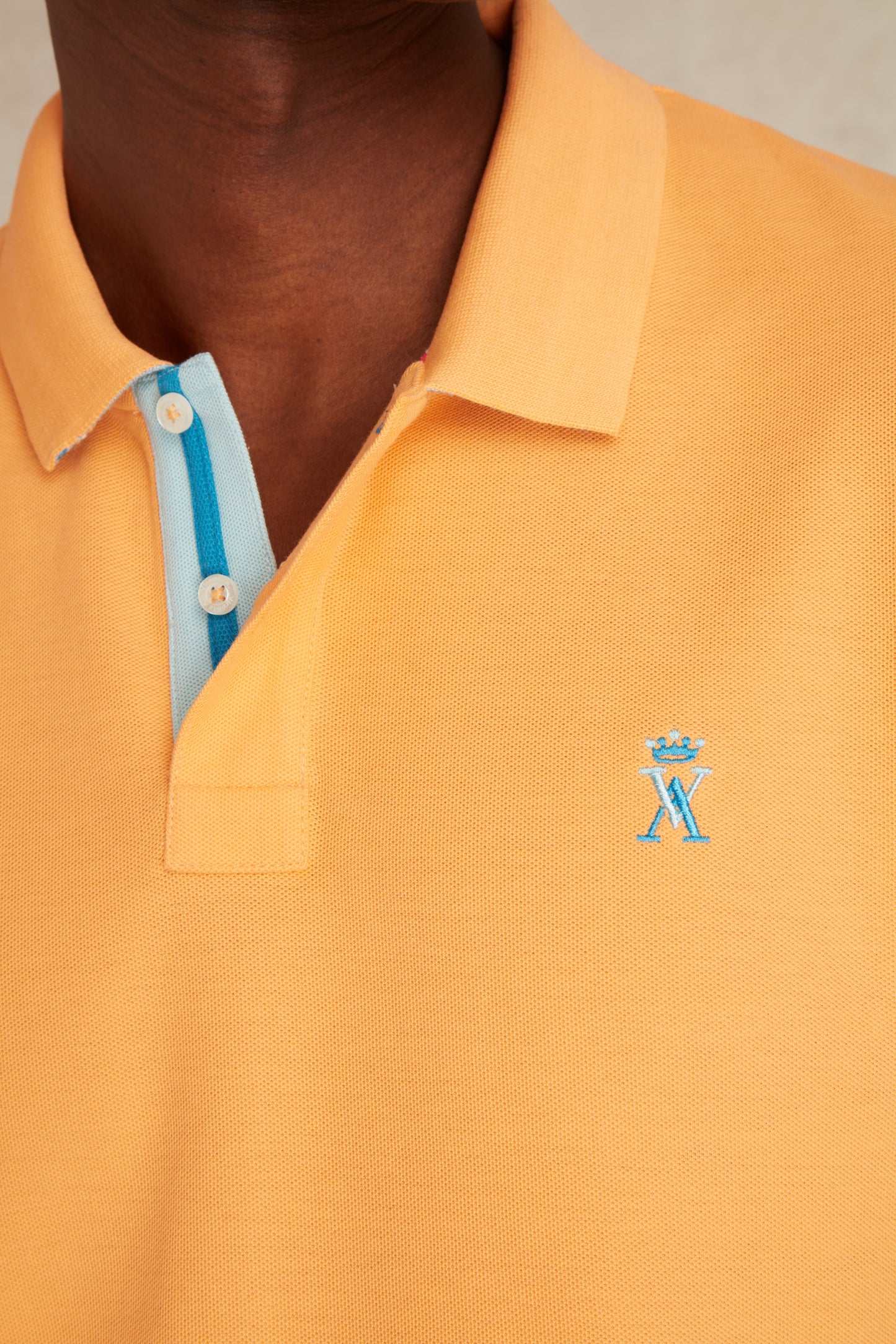Polo à Détails Bicolore