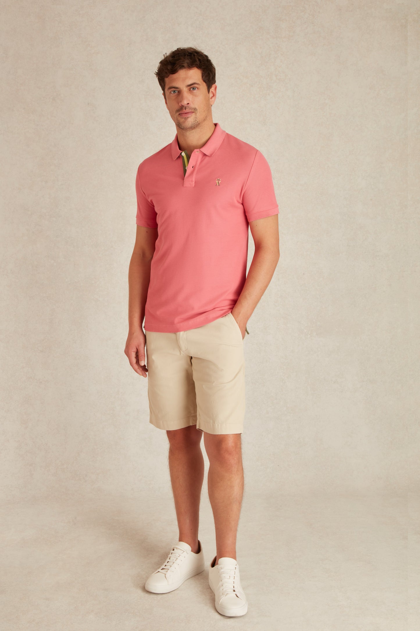 Polo à Détails Bicolore