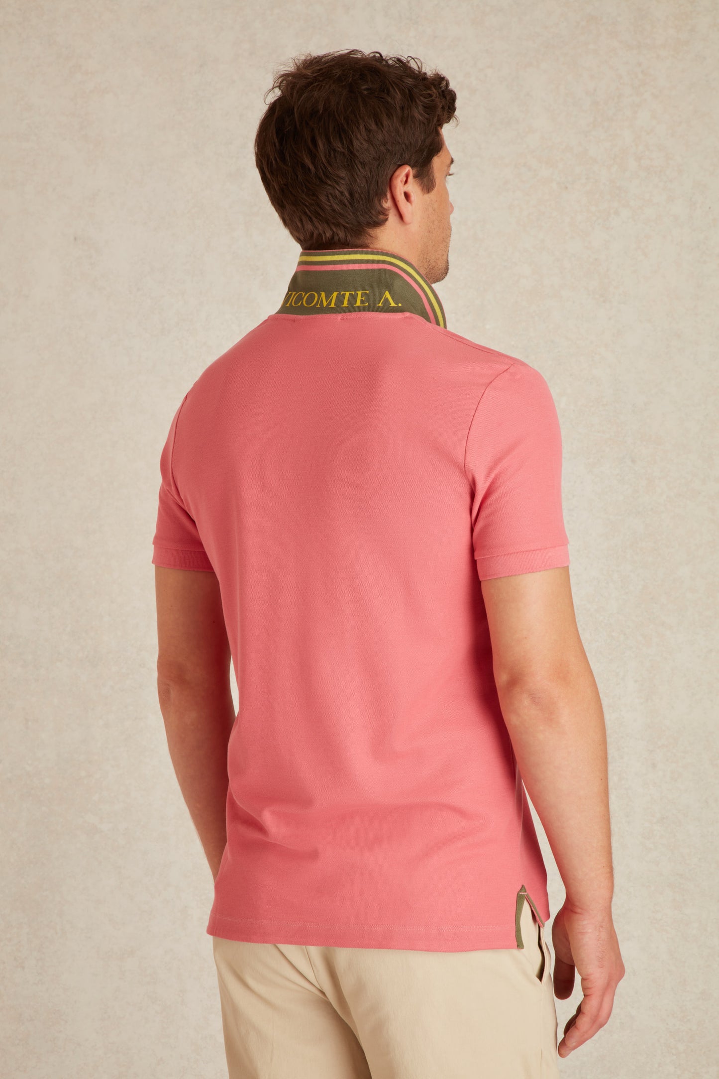 Polo à Détails Bicolore