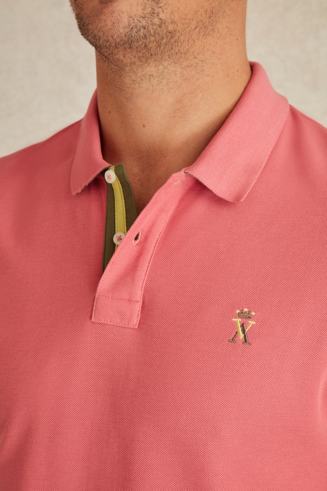 Polo à Détails Bicolore - Image principale