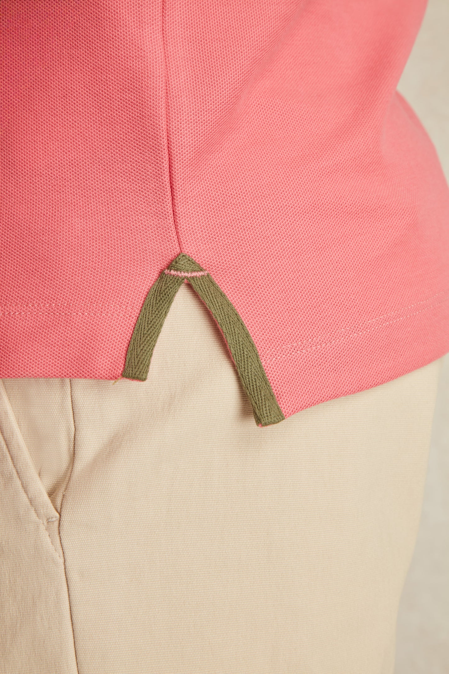 Polo à Détails Bicolore