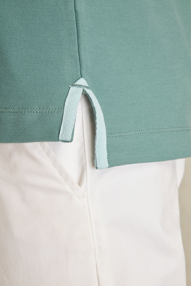 Polo à Détails Bicolore - Image principale