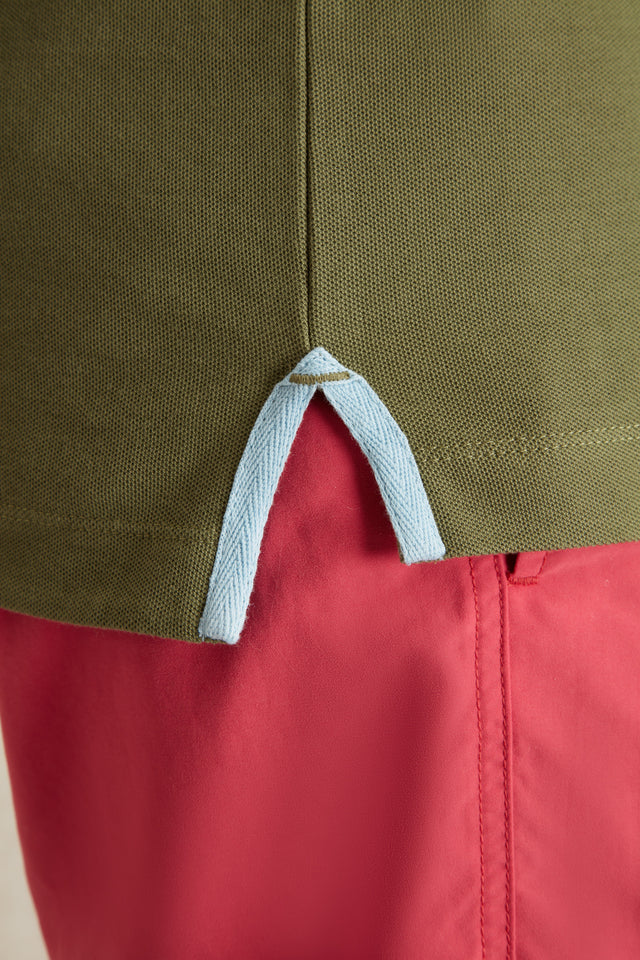 Polo à Détails Bicolore - Image principale