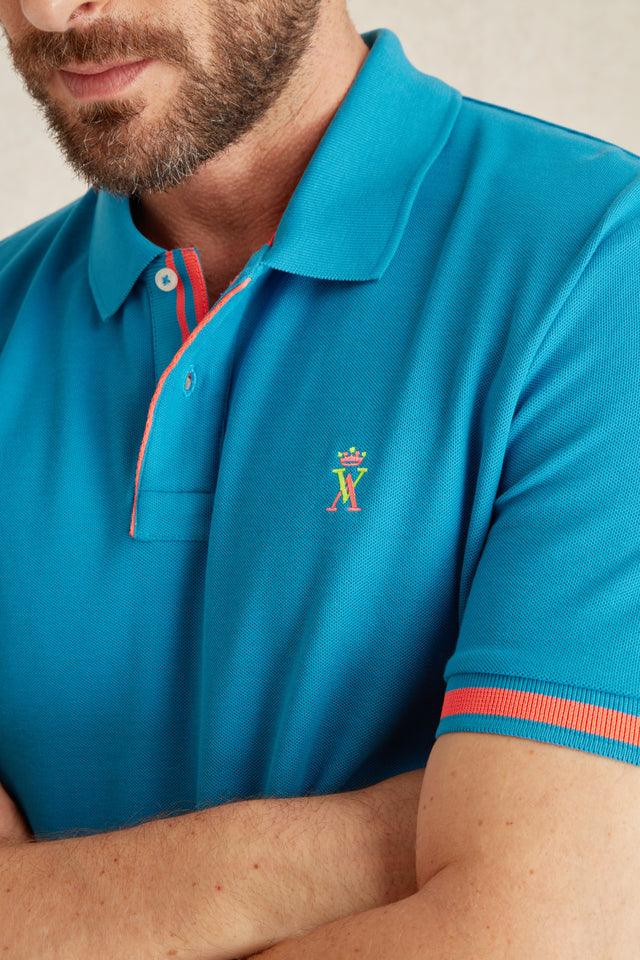 Polo à Détails Fluo - Image principale