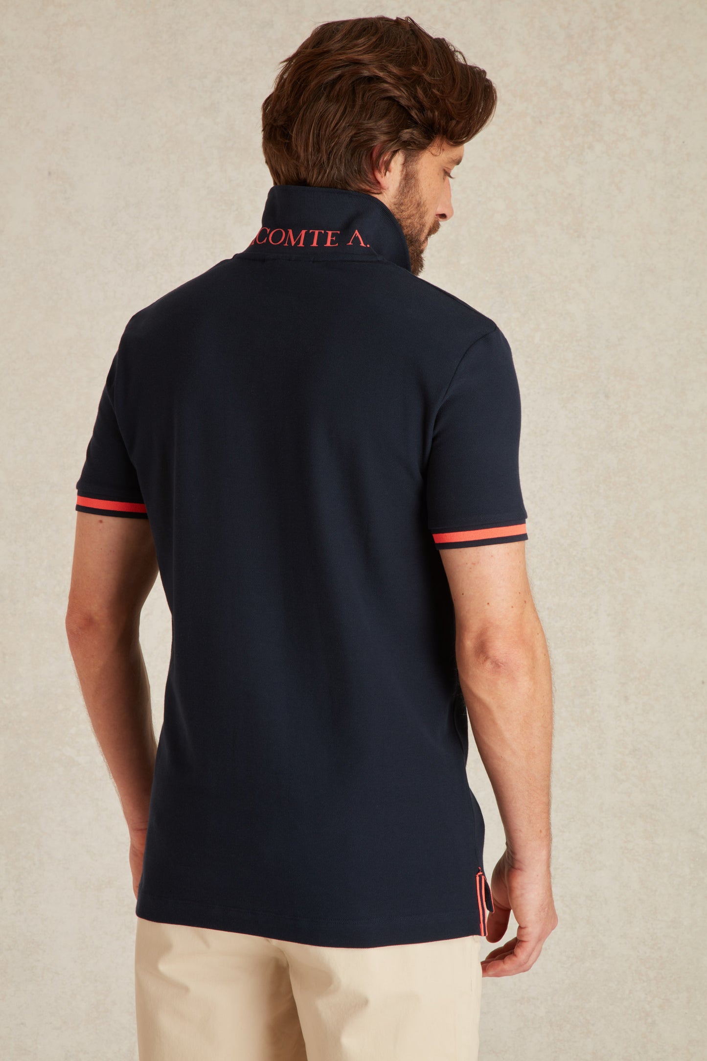 Polo à Détails Fluo