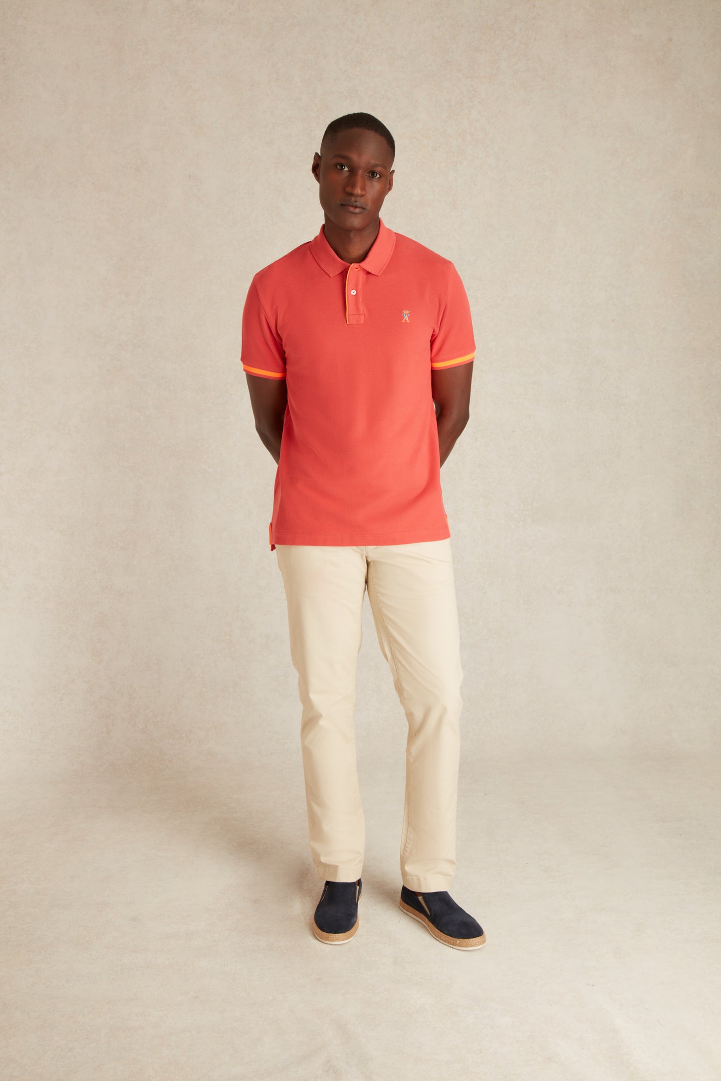 Polo à Détails Fluo