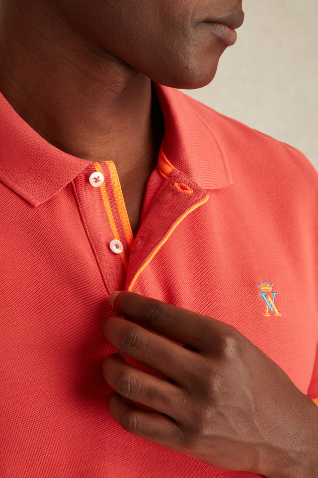 Polo à Détails Fluo - Image principale