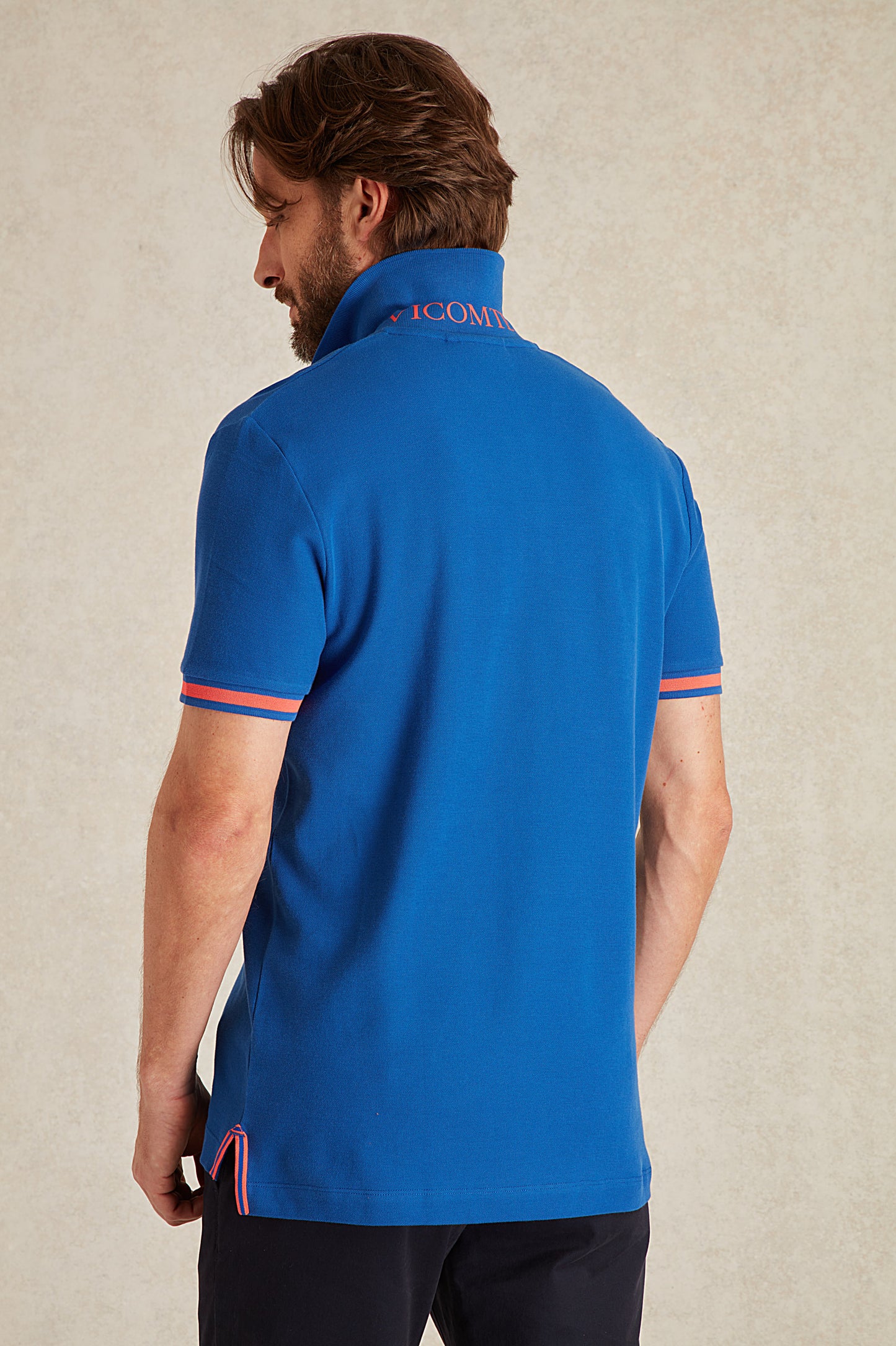 Polo à Détails Fluo