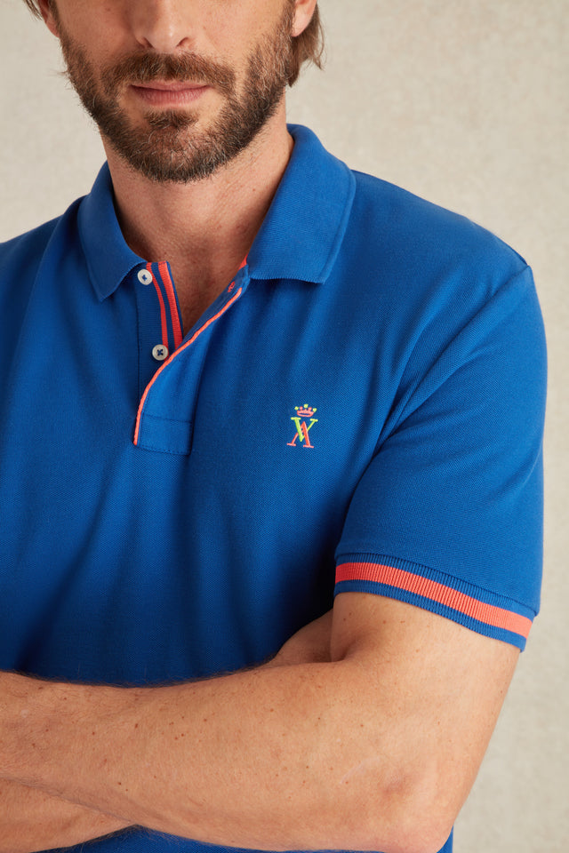 Polo à Détails Fluo - Image principale