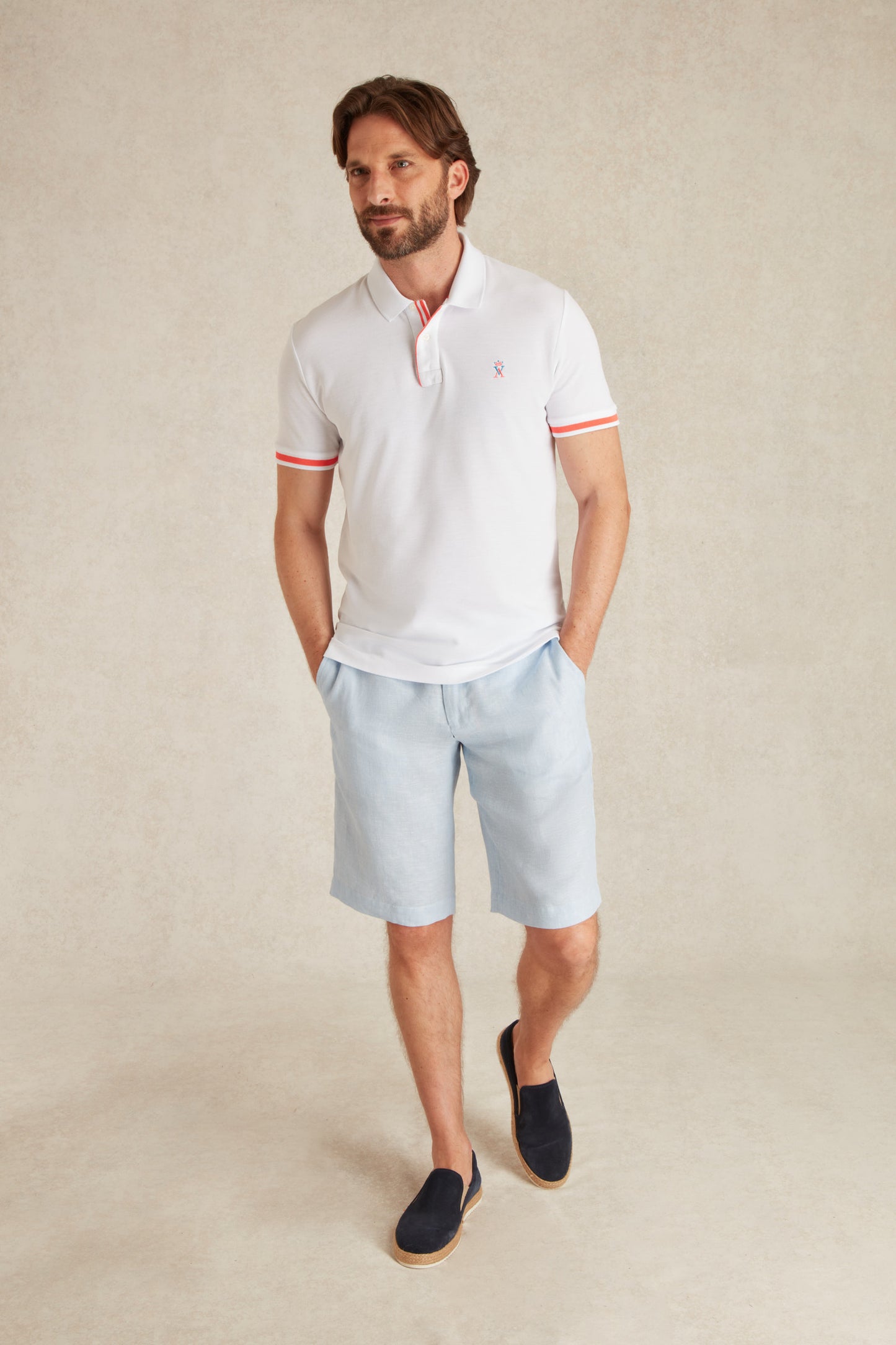 Polo à Détails Fluo