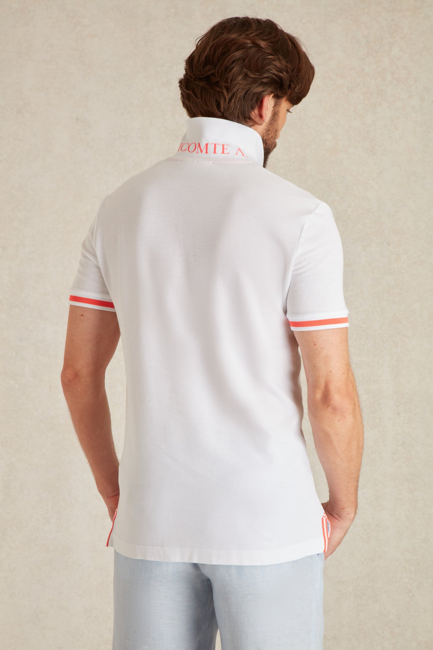 Polo à Détails Fluo