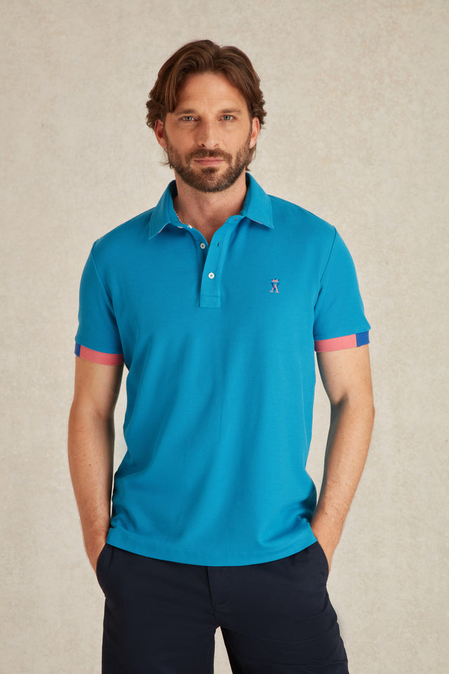 Polo à Détails Tricolore - Image principale