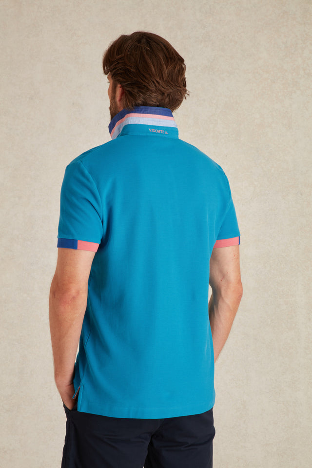 Polo à Détails Tricolore - Image principale