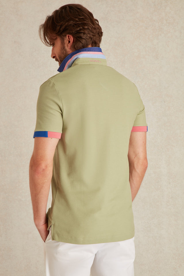 Polo à Détails Tricolore - Image principale