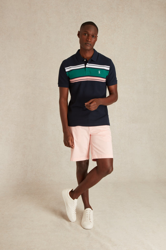 Polo à Détails Rayé - Image principale