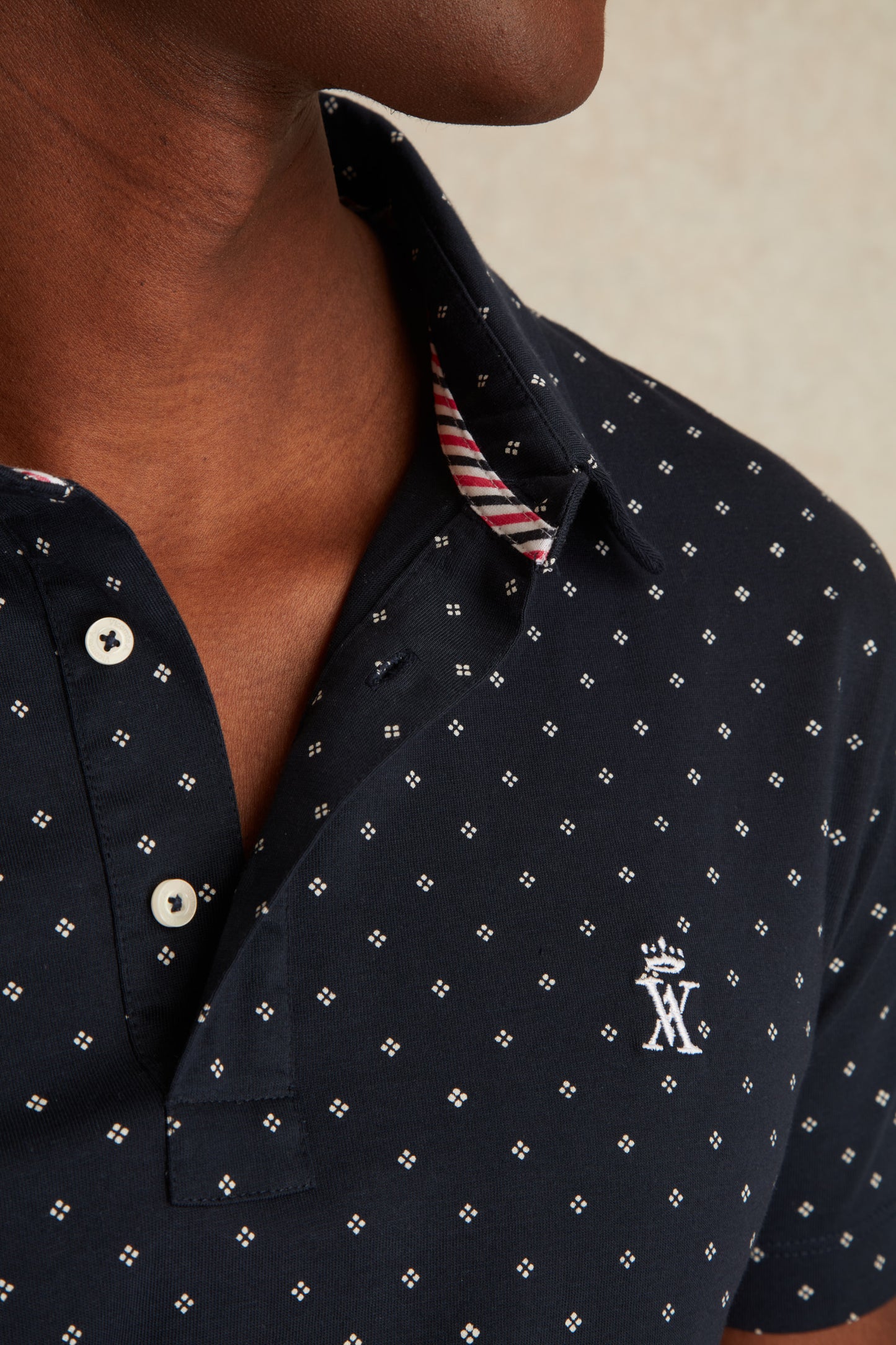 Polo en Jersey à Imprimé