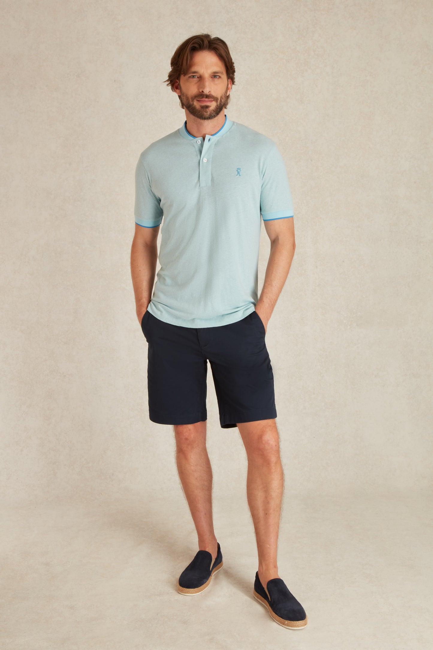 Polo à Col Officier