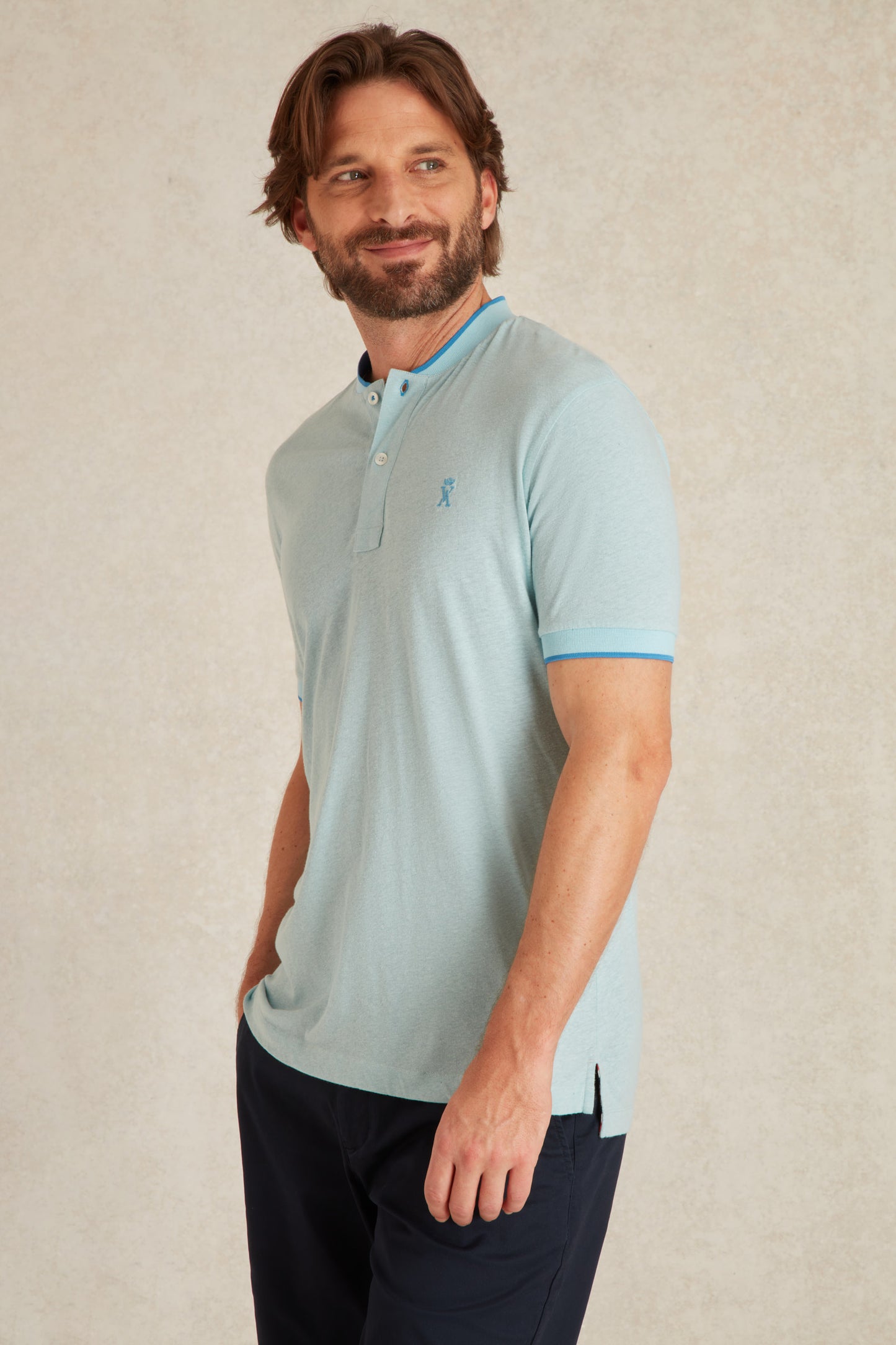 Polo à Col Officier