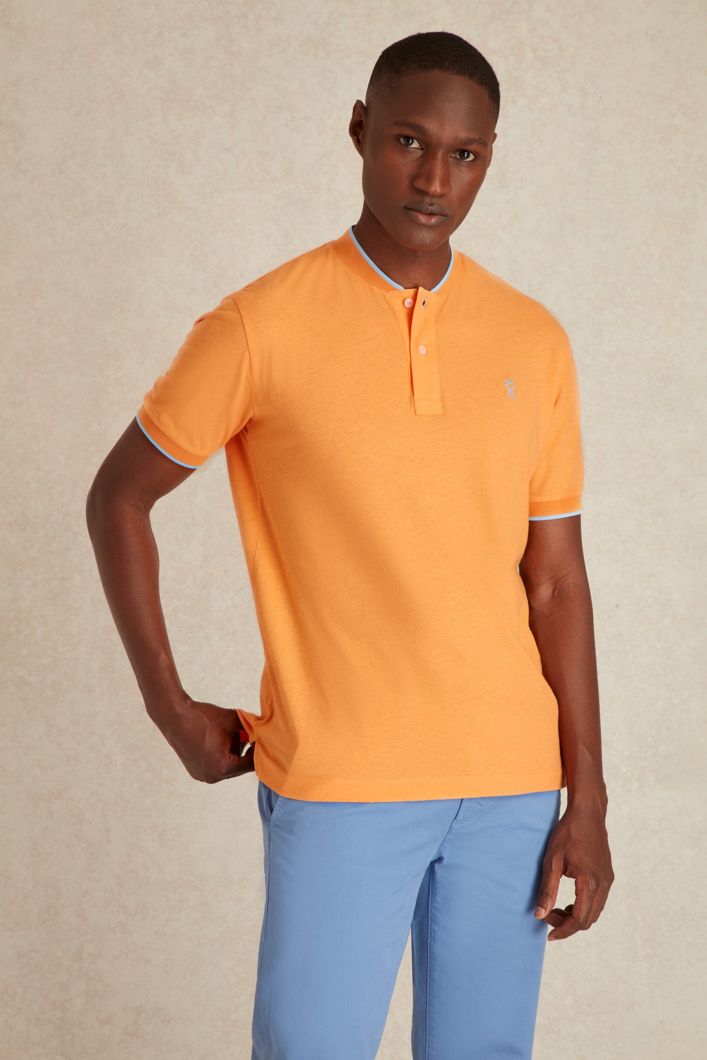 Polo à Col Officier