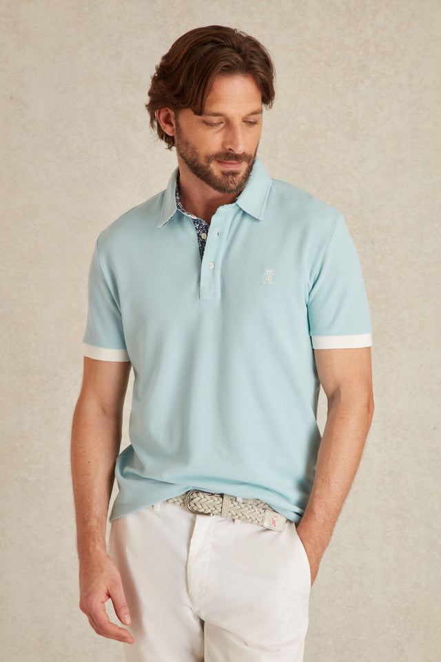 Polo à Détails Imprimé - Image principale