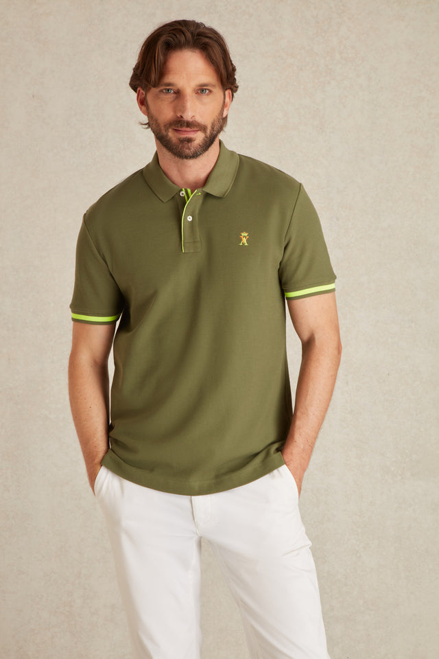 Polo à Détails Fluo - Image principale