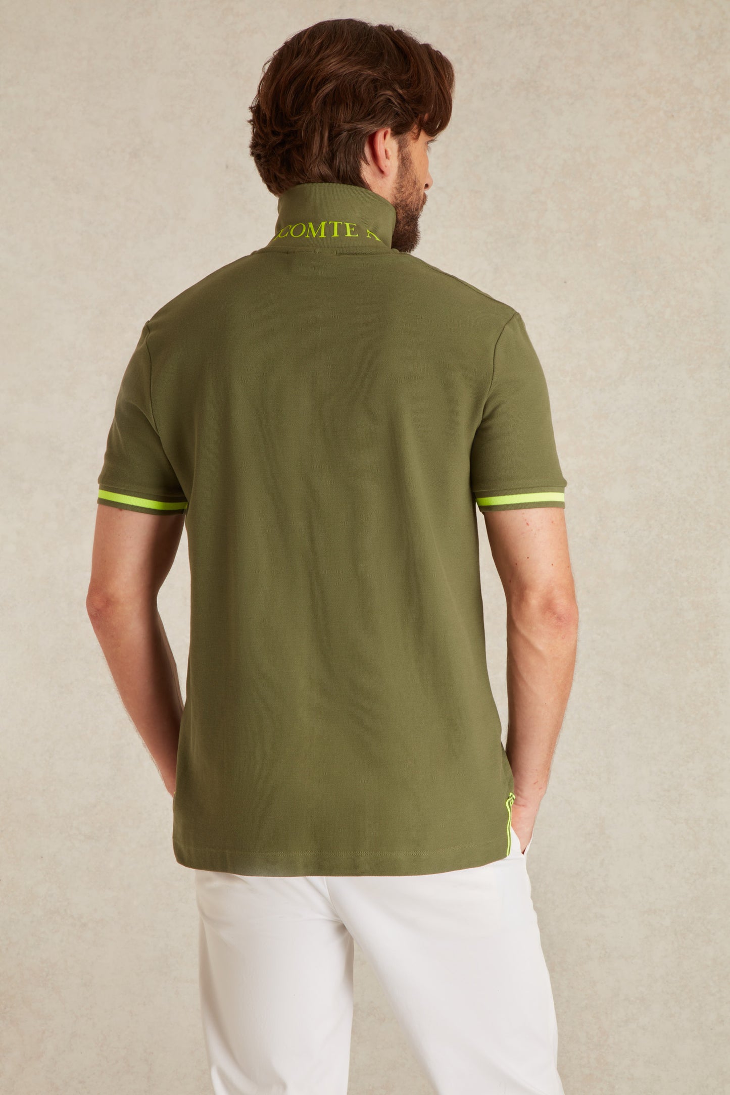 Polo à Détails Fluo