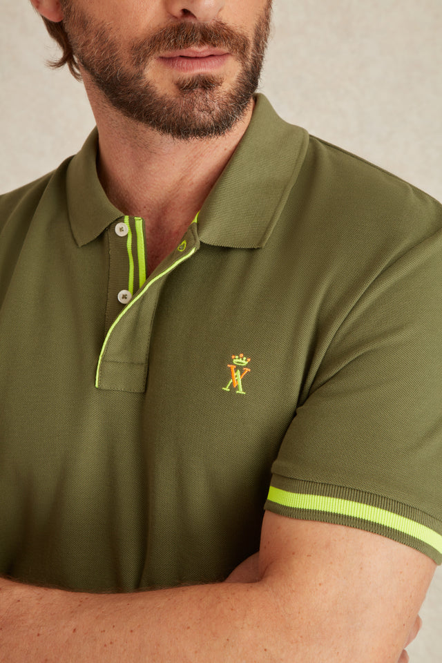 Polo à Détails Fluo - Image principale