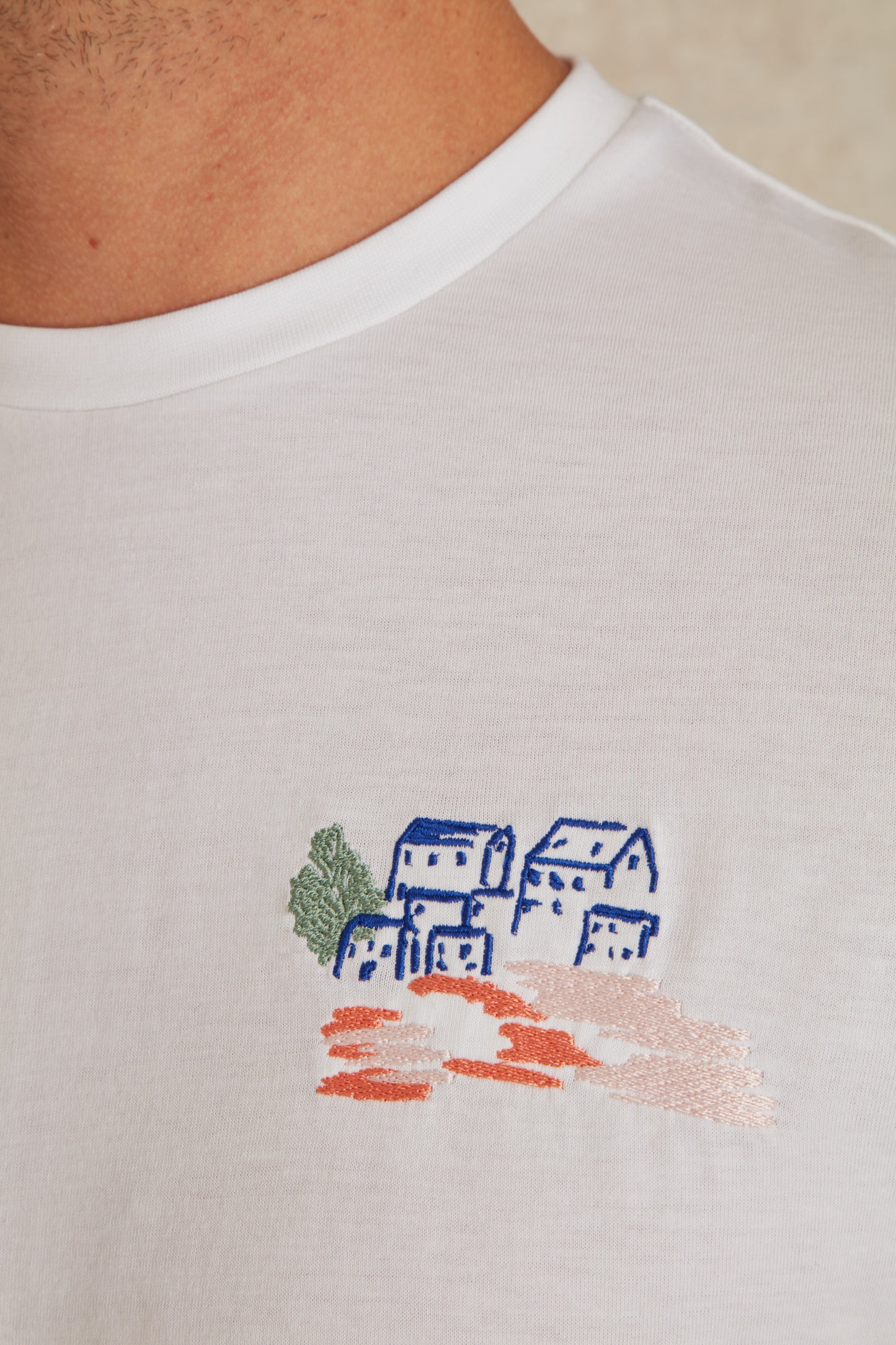T-shirt à Broderie