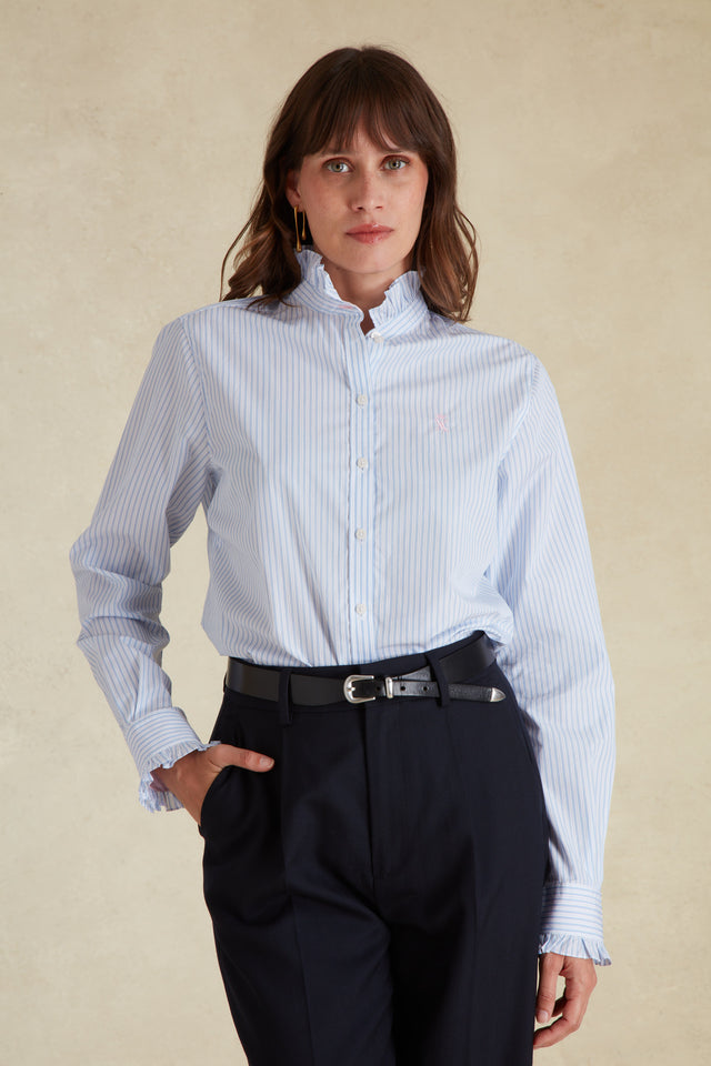 Chemise Rayée à Volants - Image principale