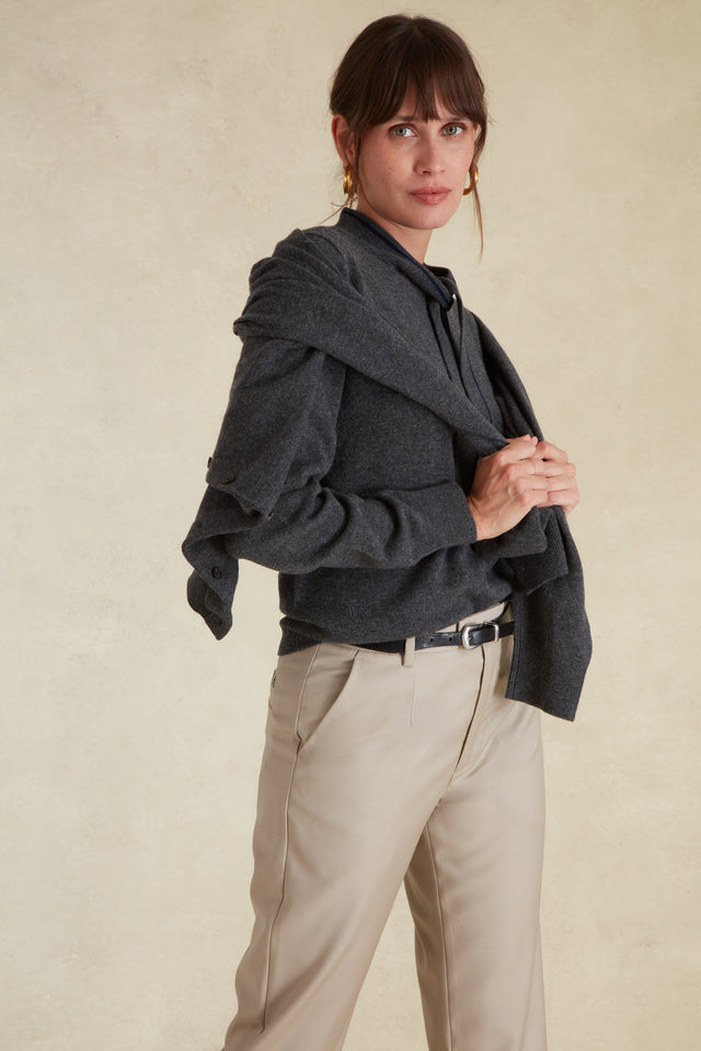 Pull Col Cravate - Image principale