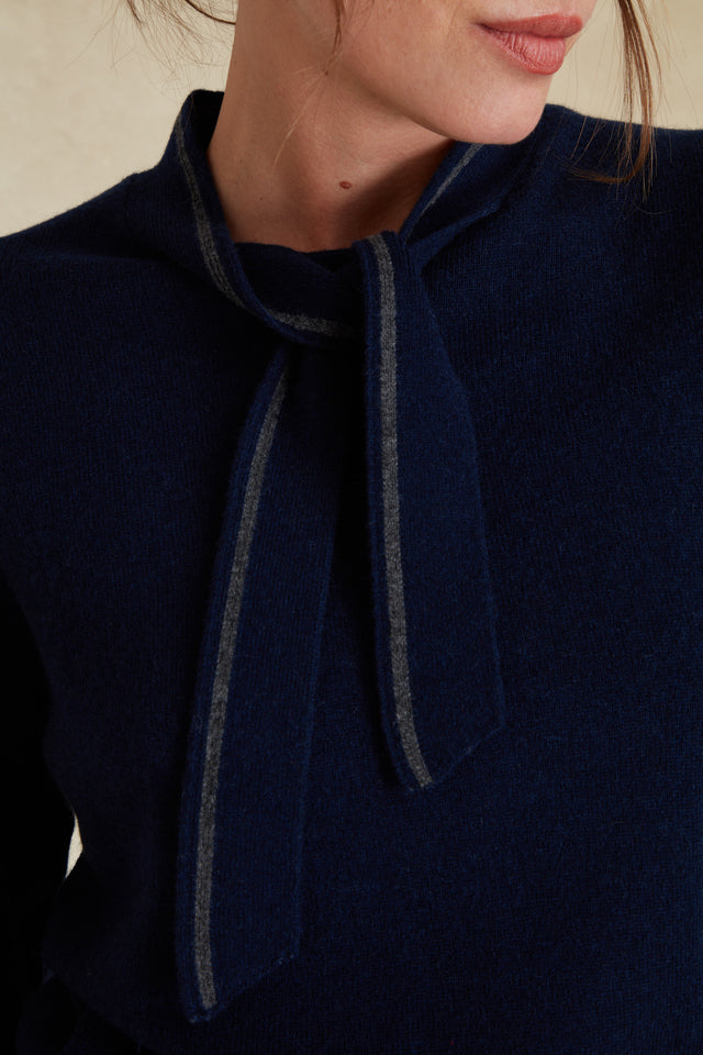Pull Col Cravate - Image principale
