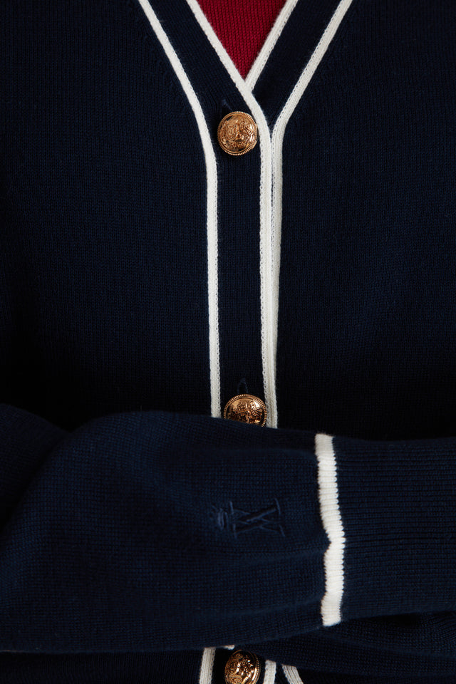 Cardigan à Détails Col - Image principale