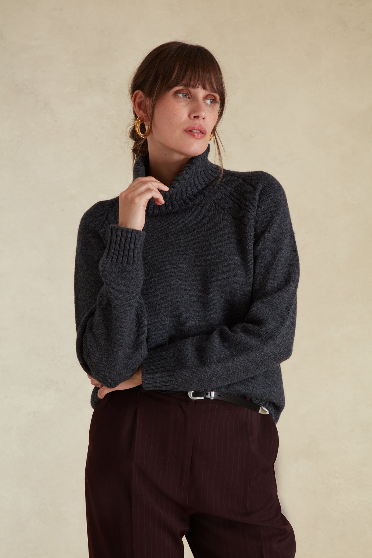 Pull à Col Roulé