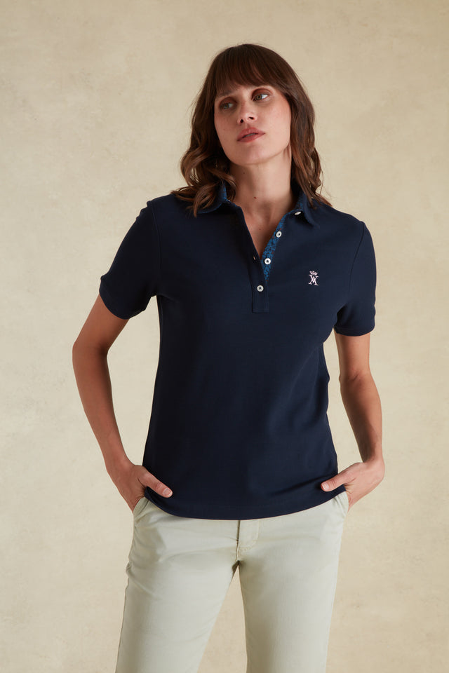 Polo Manches Courtes à Détails Imprimés - Image principale