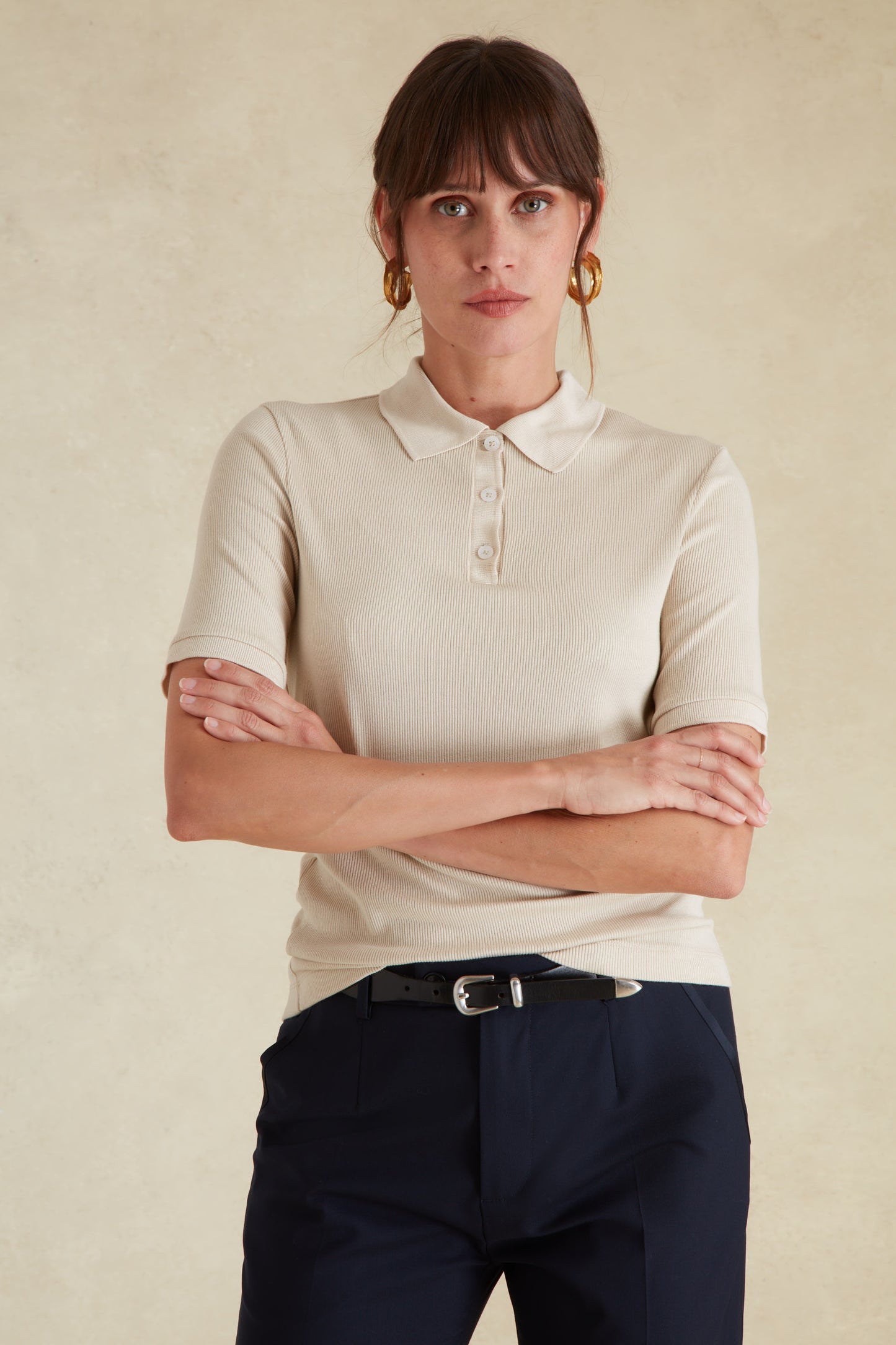 Polo Slim en Côtes