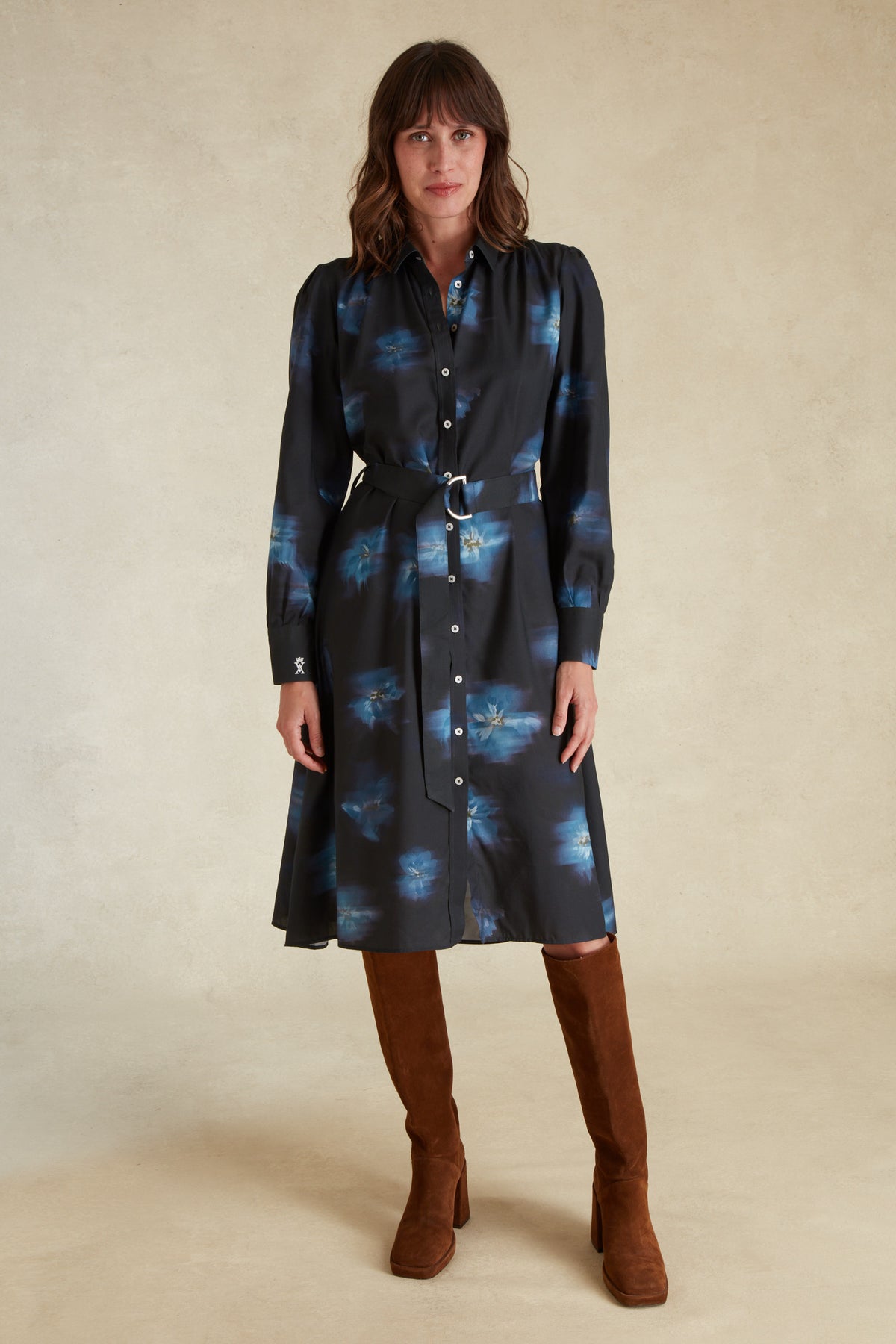 Robe à Imprimé Fleuri