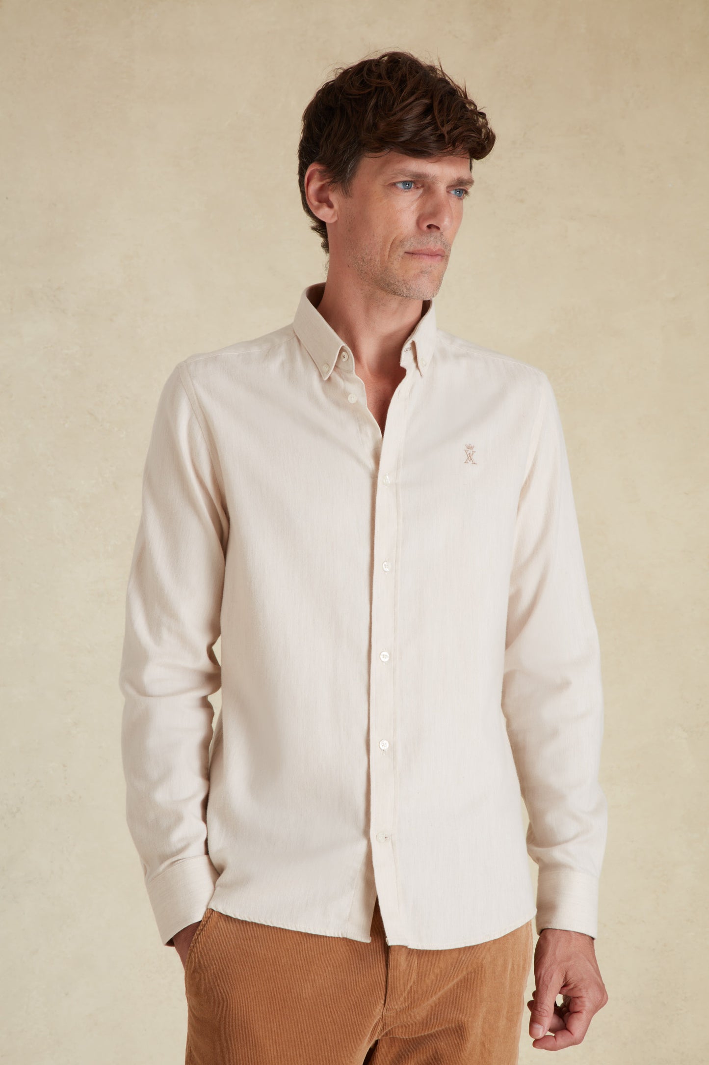 Chemise Slim en flanelle