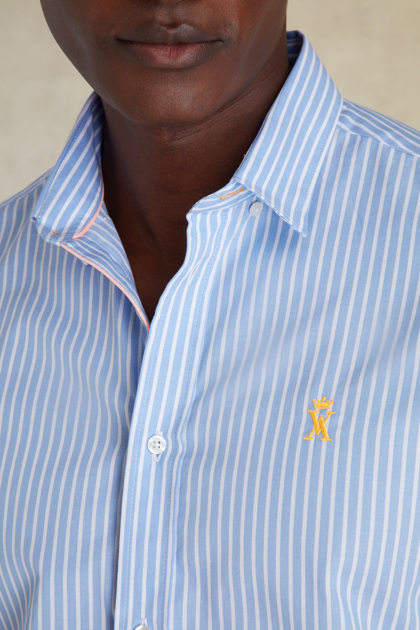 Chemise Slim à Rayures fines
