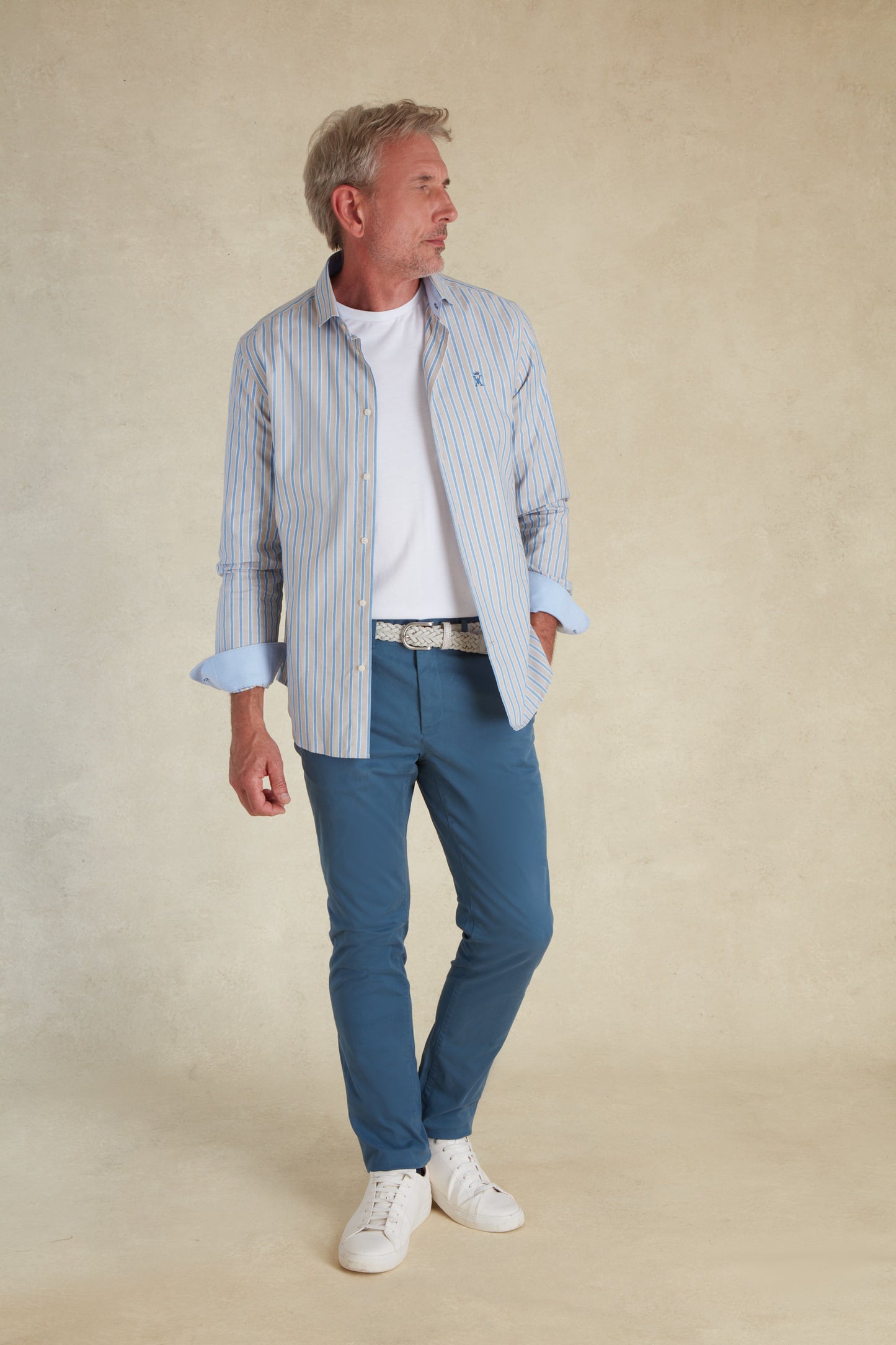 Chemise Regular à Rayures