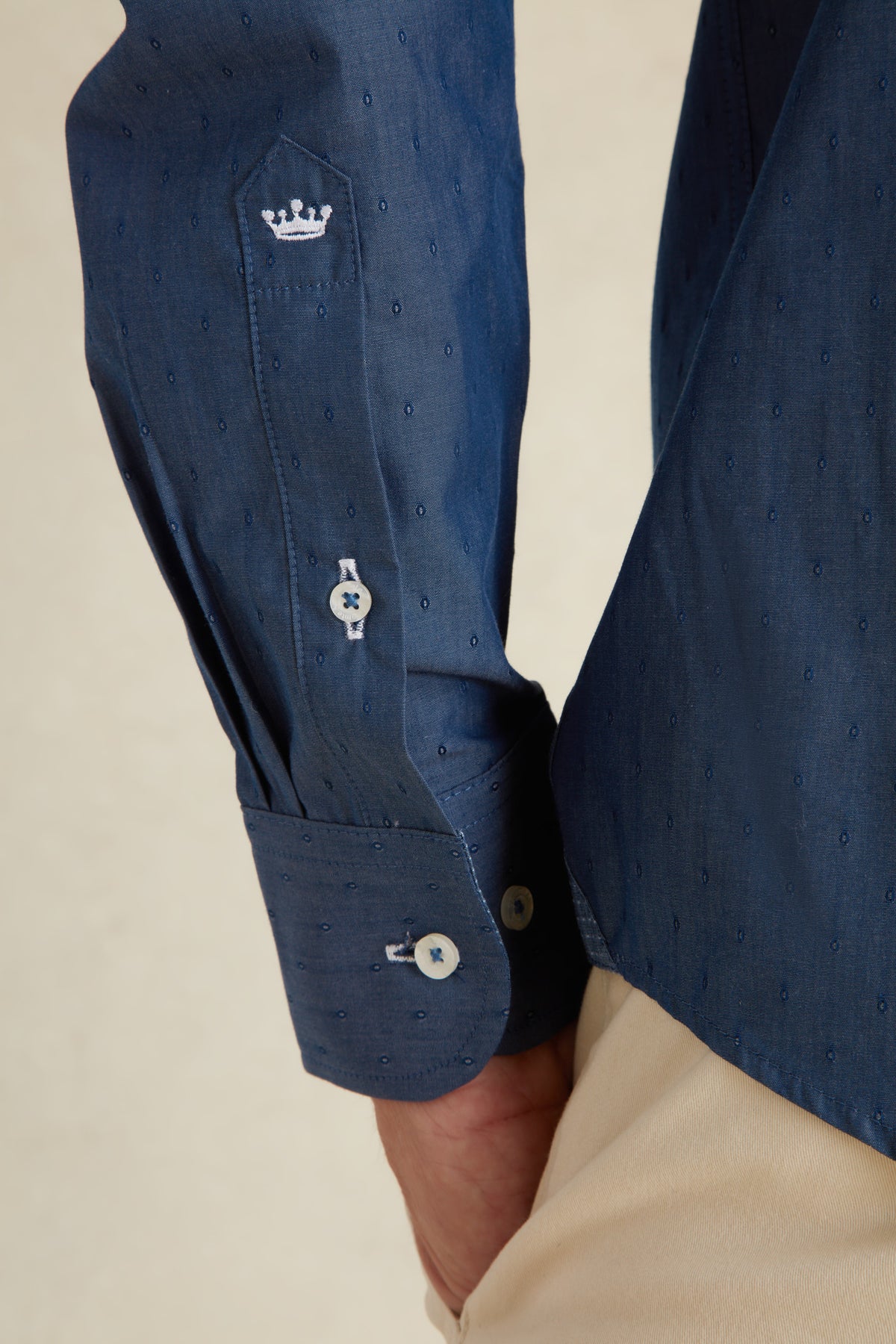 Chemise Regular en Jacquard
