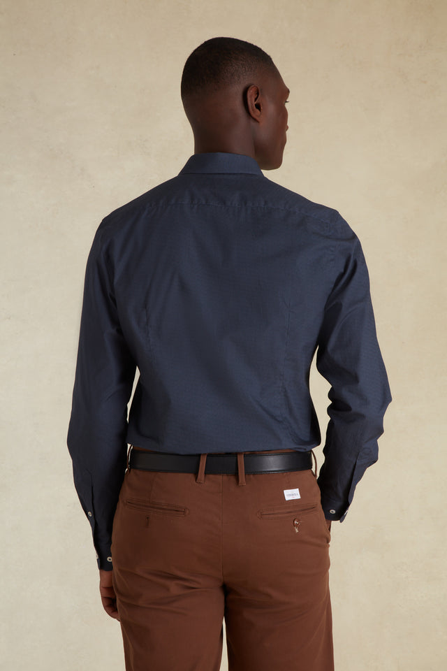Chemise Regular à Micro Carreaux - Image principale