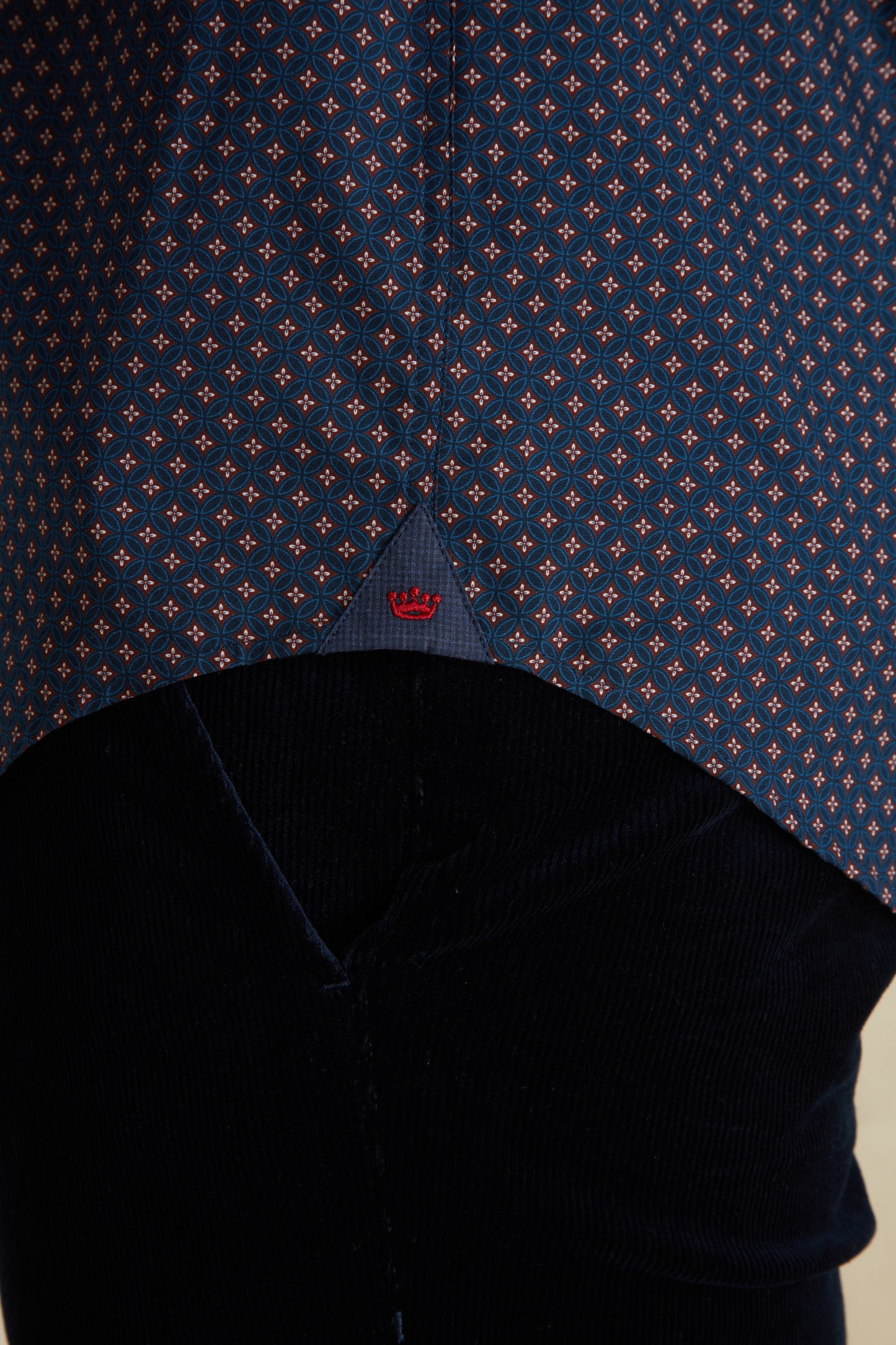 Chemise Regular à Motifs